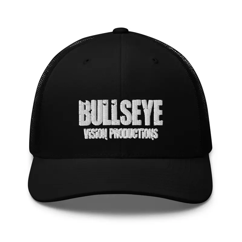 Bullseye Vision Trucker Hat (White)